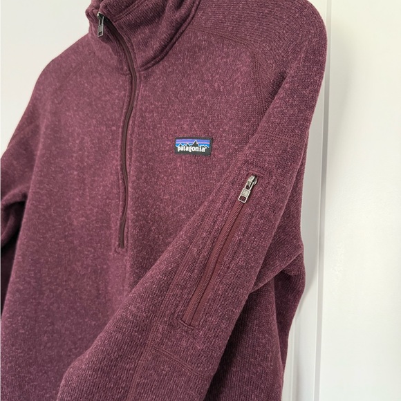 Patagonia Maroon Quarter Zip - Picture 4 of 5